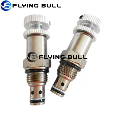 Verificación de alivio de la válvula hidráulica